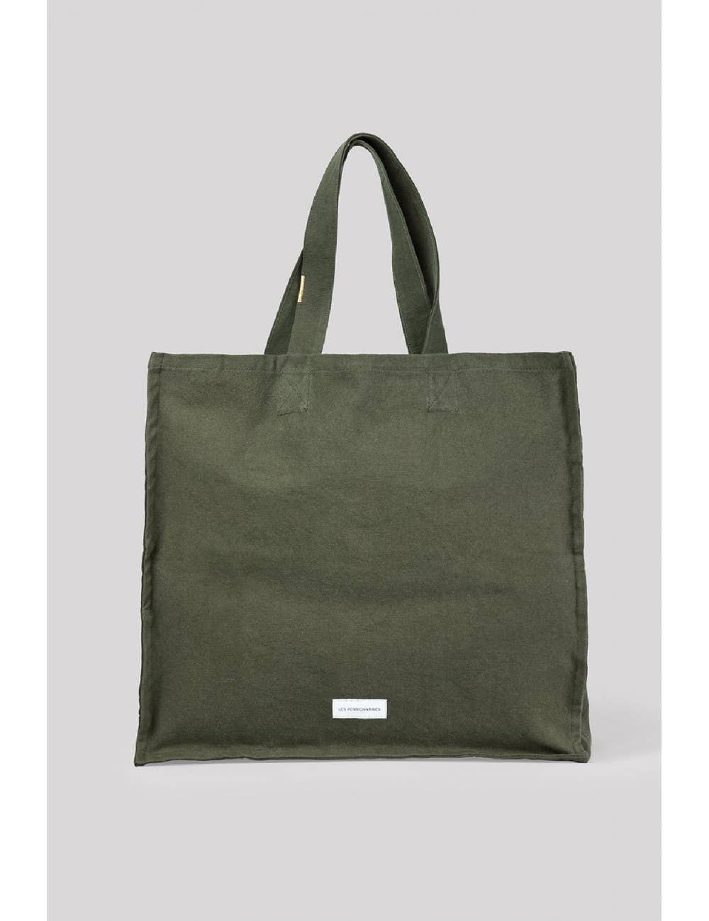 Grand Cabas Large bag in Caper Green by Les Pensionnaires